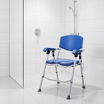 UltraCommode Foldable Toilet Chair with Padded Seat