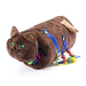 CTW302B Twiddle-Cat Senior Activity Muff Brown 